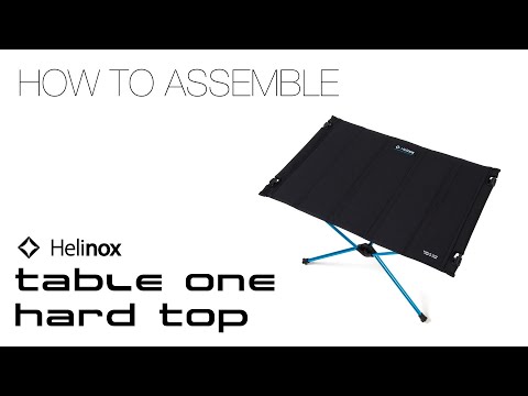 HELINOX Table One Hard Top Black Campingtisch