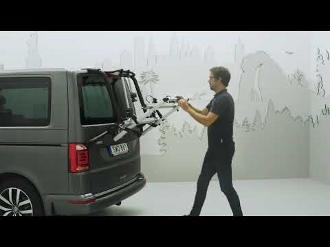 THULE 911 WanderWay Black für VW T6 Fahrradträger Heck Heckklappe 2er